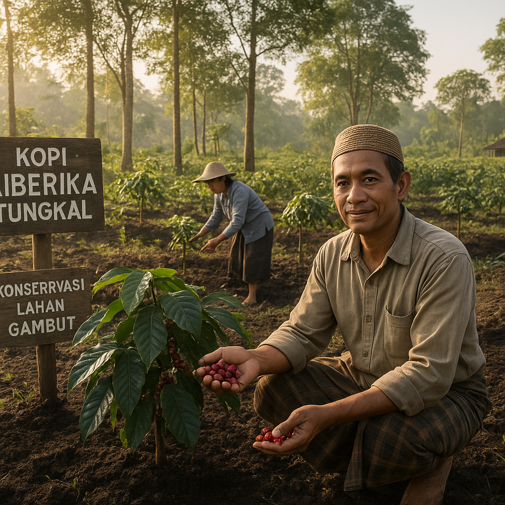 Kopi Liberika Tungkal Jambi: Konservasi Lahan Gambut Melalui Budidaya Ramah Lingkungan