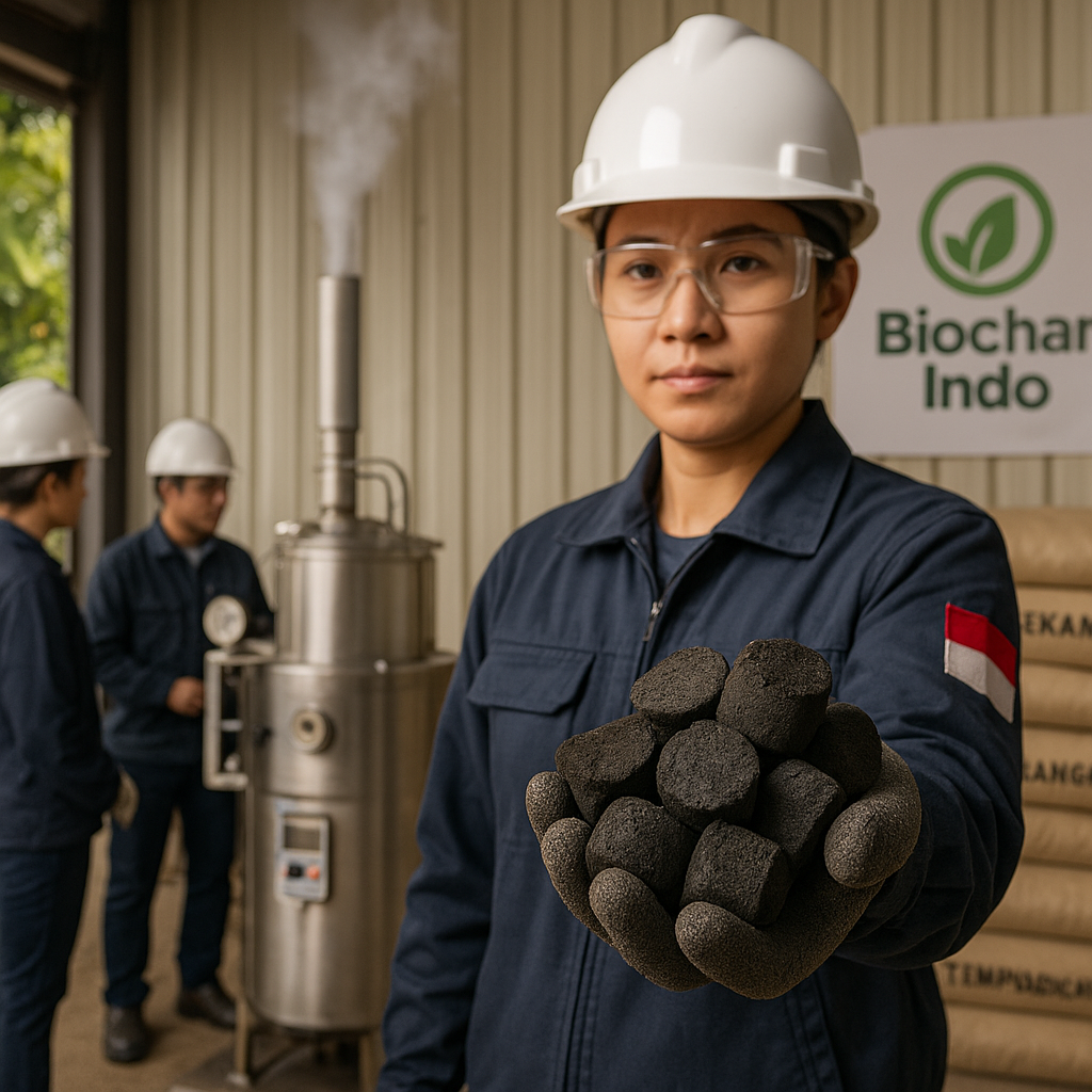 Startup RI Kembangkan 'Biocoal' dari Limbah Pertanian, Alternatif Batu Bara Ramah Lingkungan