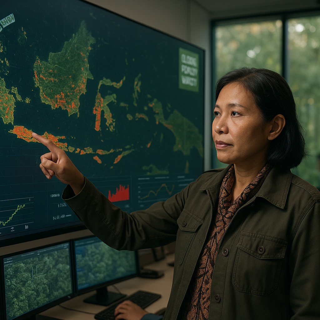 Penggunaan Data dan Teknologi untuk Melindungi Hutan di Indonesia oleh Global Forest Watch