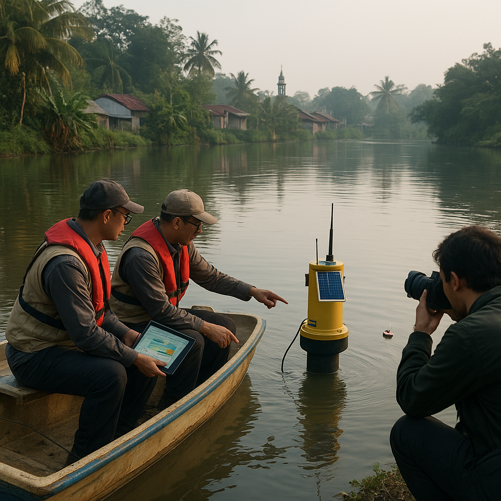Belanda Mengembangkan Sistem Deteksi Polusi Sungai dengan Teknologi Real-Time