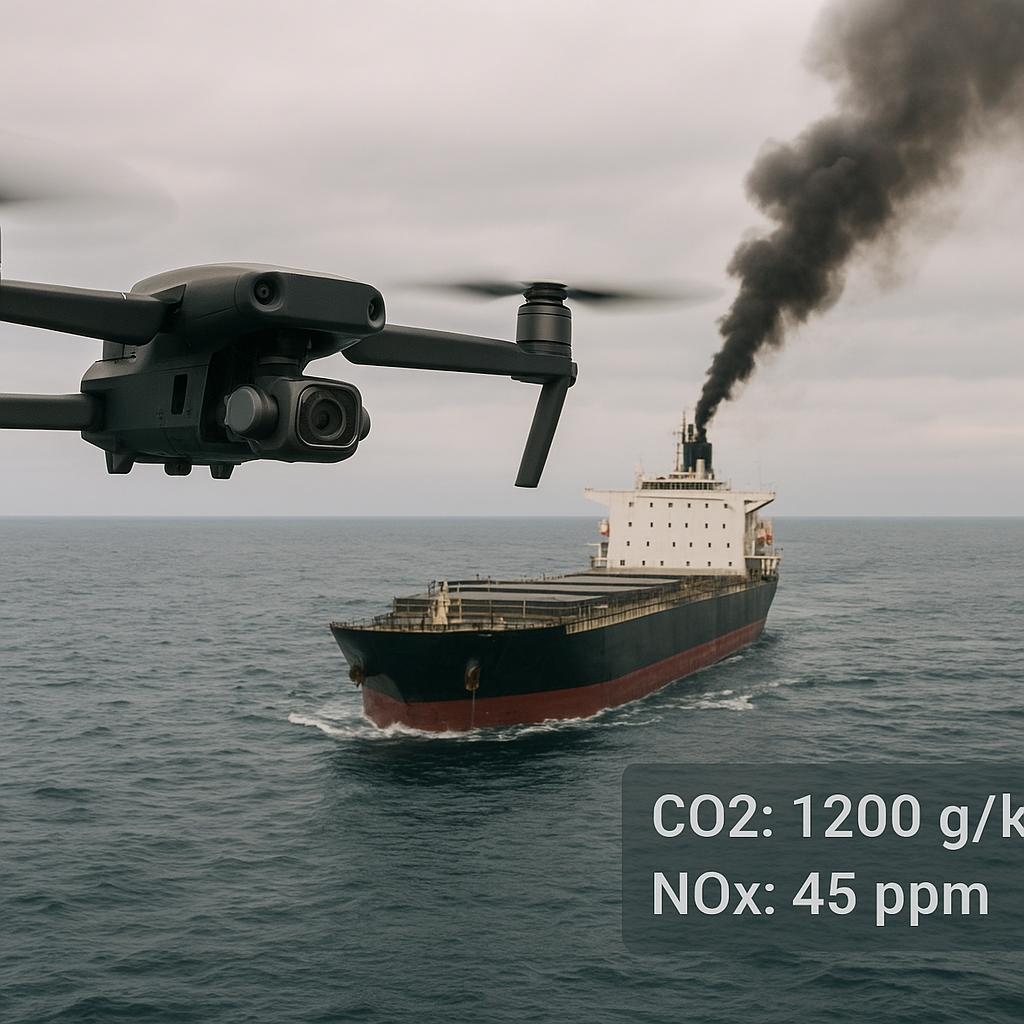 Norwegia Menggunakan Teknologi Drone untuk Melacak dan Mengurangi Emisi dari Kapal