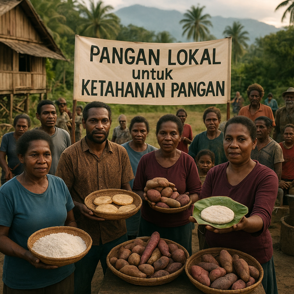 Pangan Lokal Sebagai Solusi Ketahanan Pangan: Gerakan Masyarakat di Papua