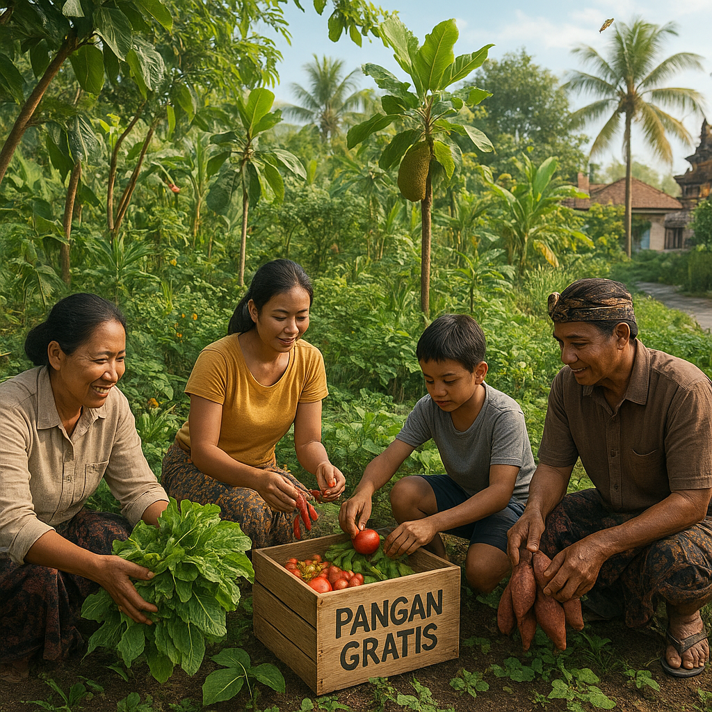 Program 'Food Forest' di Perkotaan Bali Kembalikan Keanekaragaman Hayati dan Sediakan Pangan Gratis untuk Warga