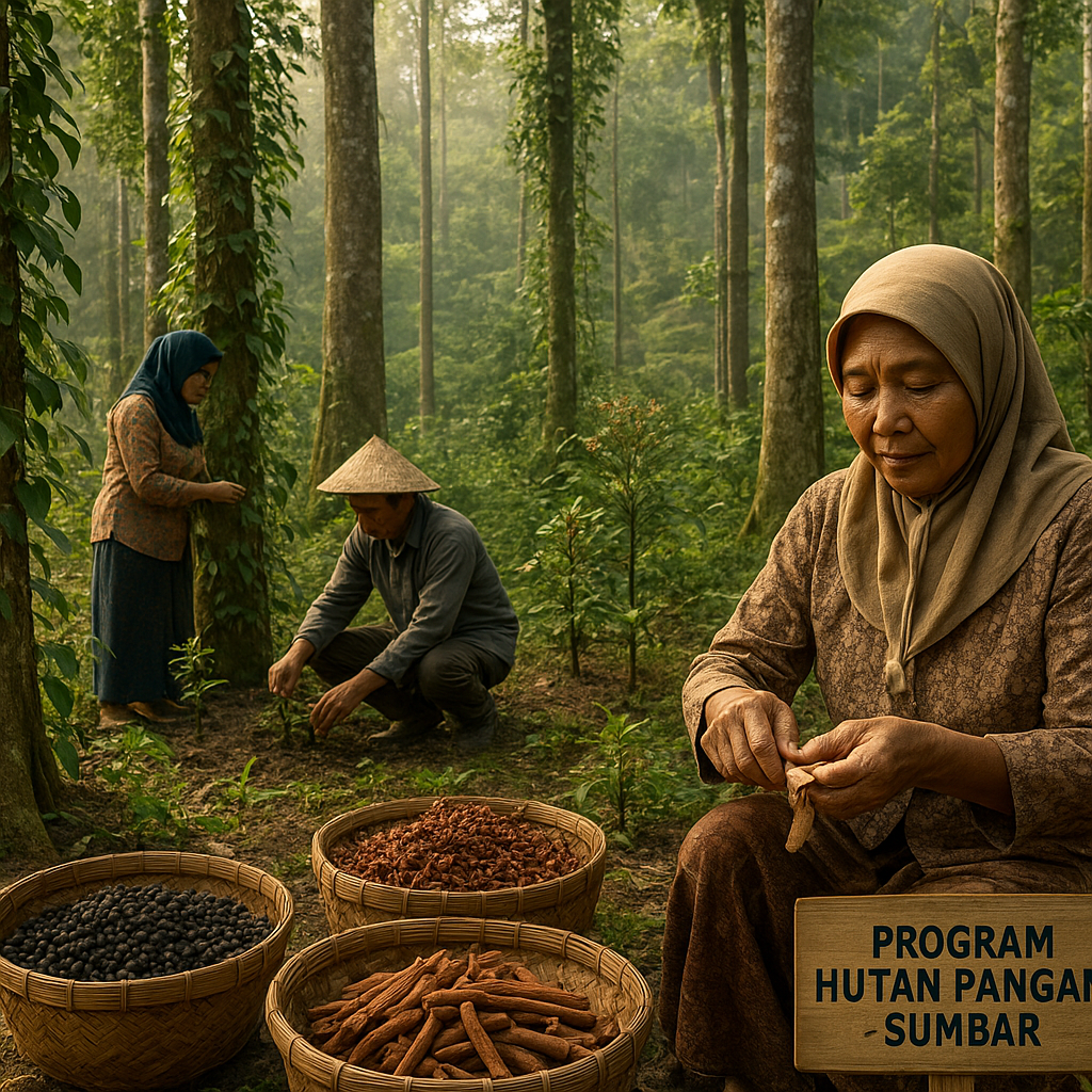 Program 'Hutan Pangan' di Sumbar: Integrasi Kawasan Hutan dengan Budidaya Komoditas Rempah