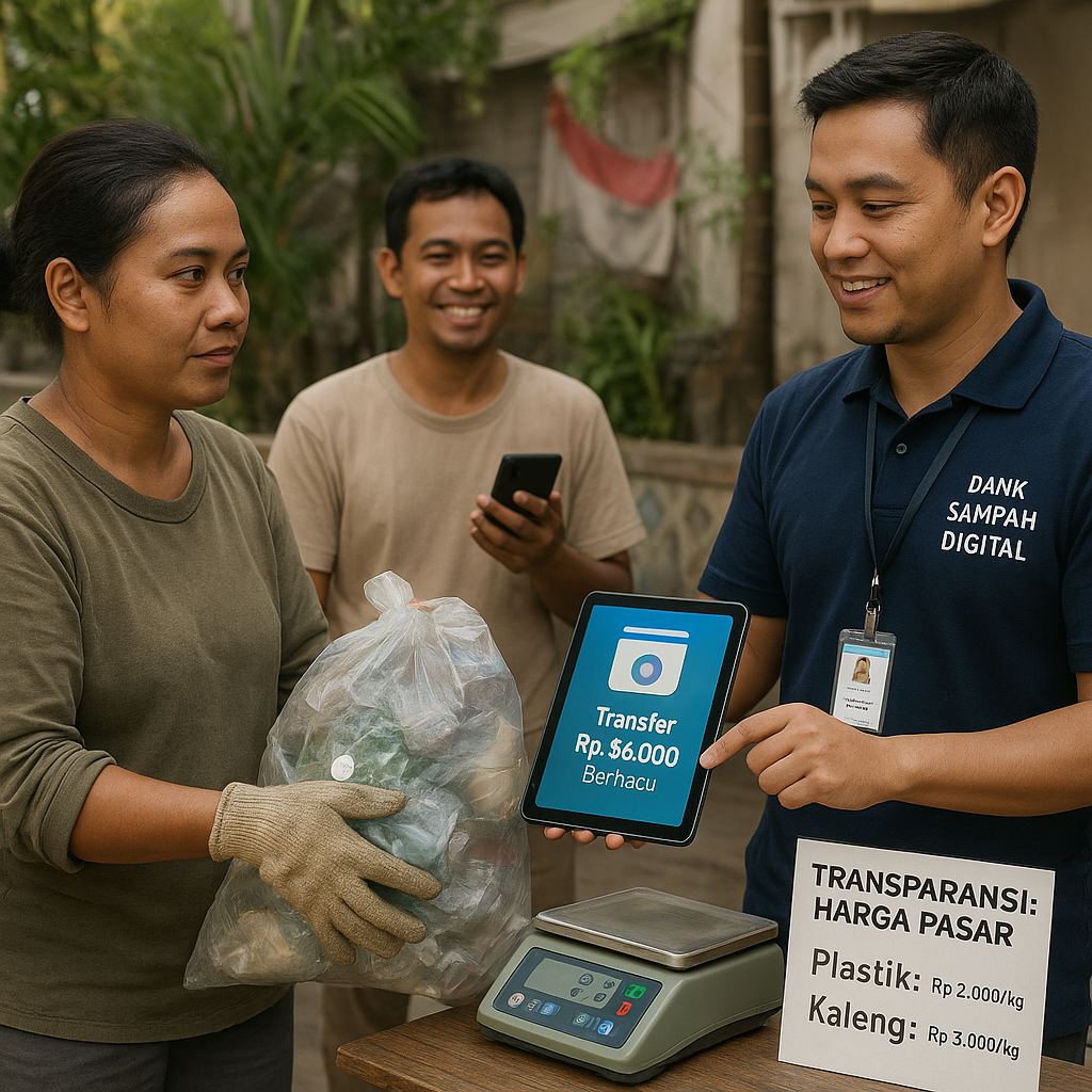 Program "Bank Sampah Digital" di Surabaya Berikan Insentif Tunai Langsung via E-Wallet