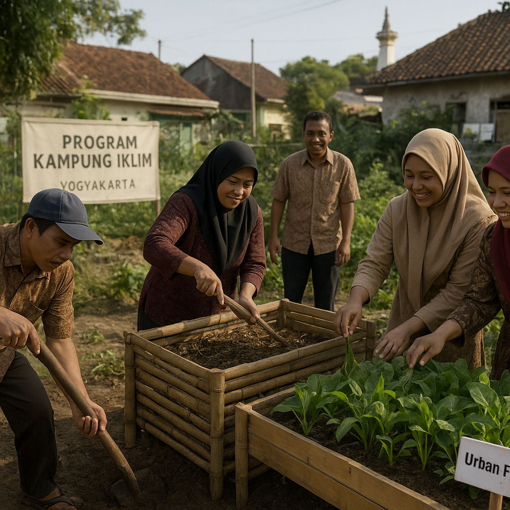 Program "Kampung Iklim" di Yogyakarta Berhasil Tekan Emisi dan Tingkatkan Ketahanan Pangan