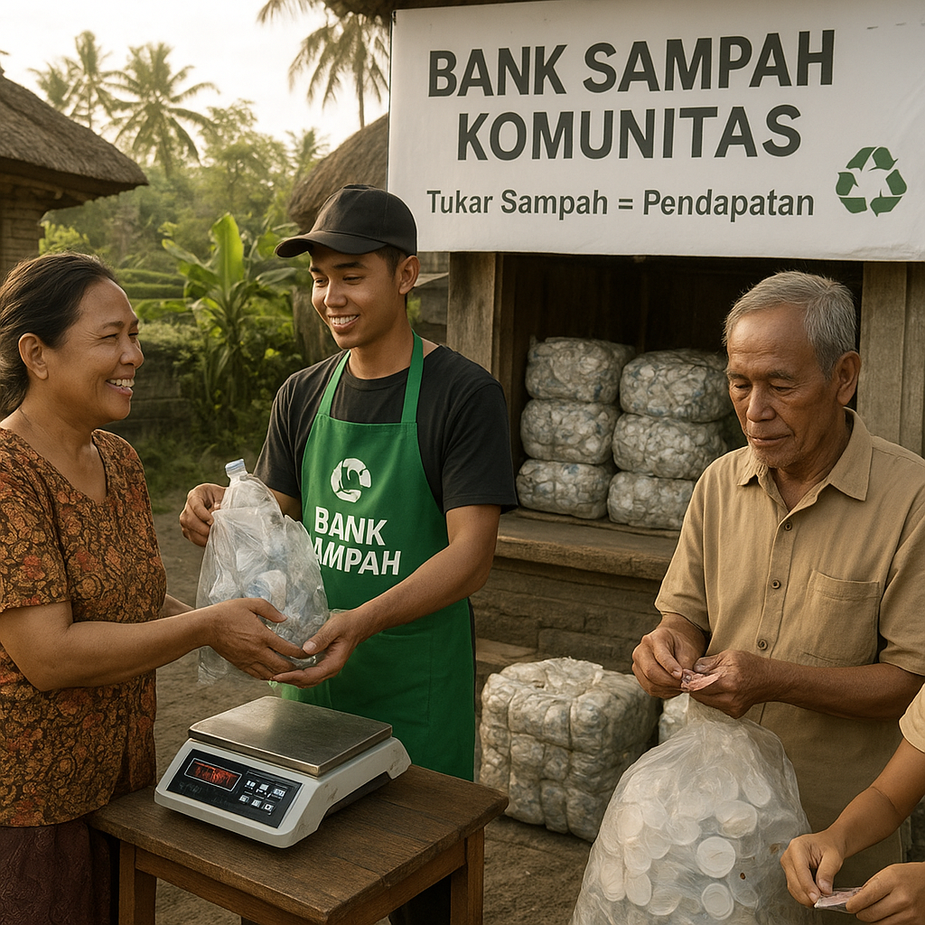 Inisiatif 'Waste Banks' di Bali Berhasil Kurangi Sampah Plastik Sekaligus Tingkatkan Ekonomi Warga