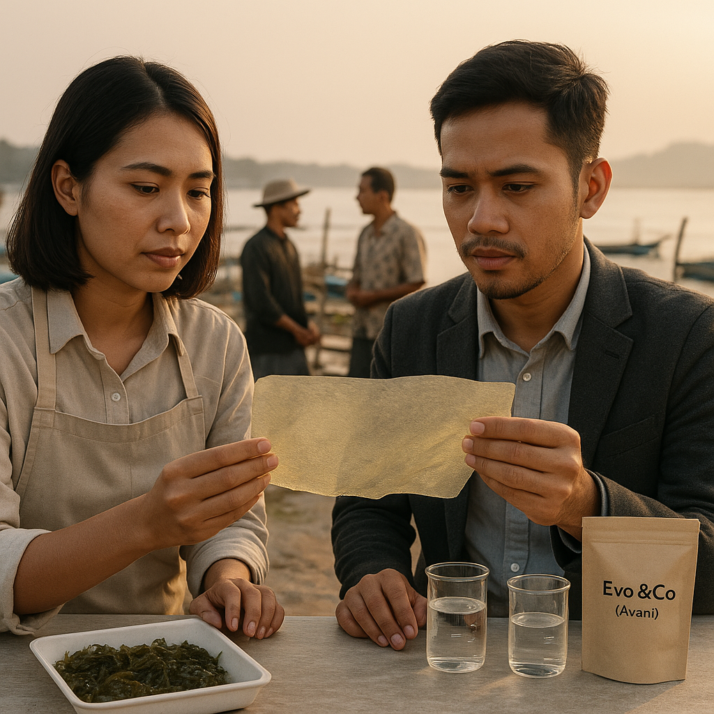 Inovasi Bioplastik dari Limbah Rumput Laut oleh Startup Indonesia, Kurangi Sampah Plastik