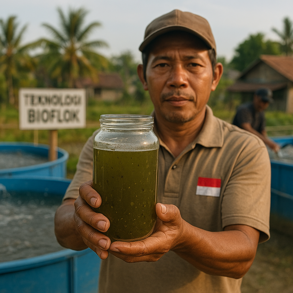 Bioflok, Revolusi Budidaya Ikan Ramah Lingkungan untuk Petambak Skala Kecil