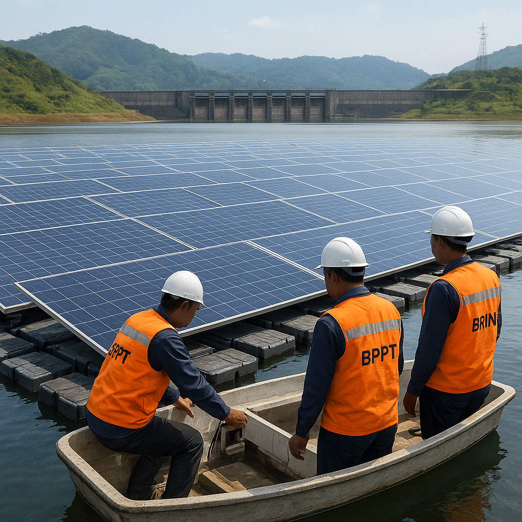 BPPT-BRIN Kembangkan Pembangkit Listrik Tenaga Surya Terapung di Waduk Cirata, Optimalkan Lahan dan Tekan Penguapan Air
