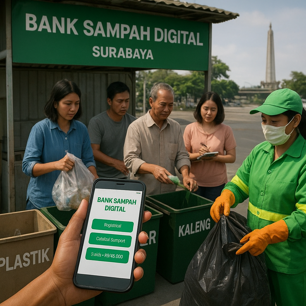 Bank Sampah Digital: Transformasi Pengelolaan Limbah Berbasis Aplikasi