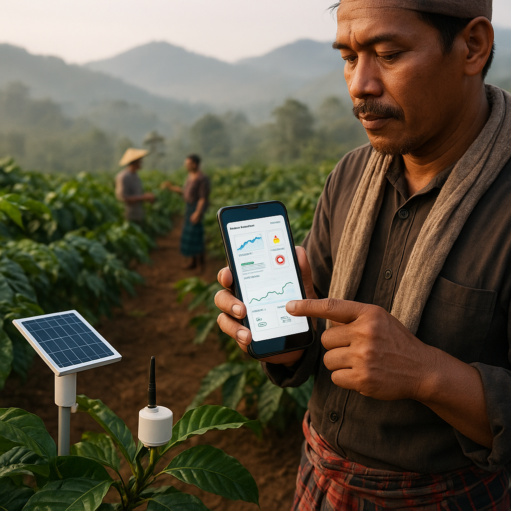 Platform IoT Pemantau Kesehatan Tanaman Kopi untuk Petani Gayo