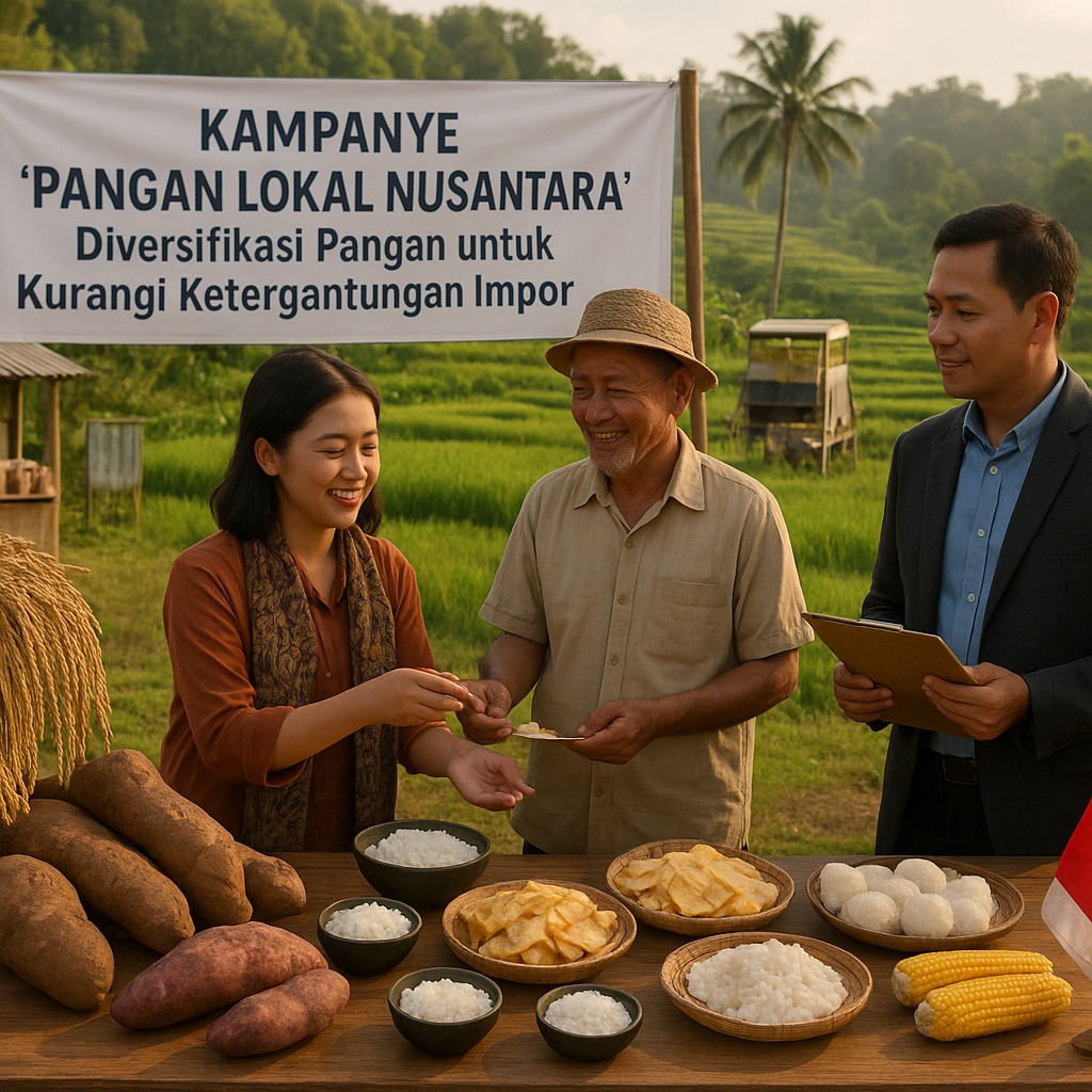 Kampanye 'Pangan Lokal Nusantara': Diversifikasi Pangan untuk Kurangi Ketergantungan Impor