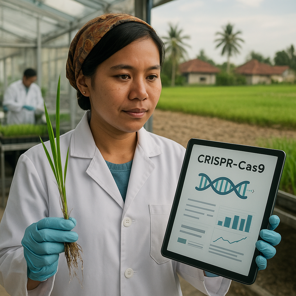 Rekayasa Genetik Tanaman Padi Tahan Kekeringan untuk Antisipasi Perubahan Iklim
