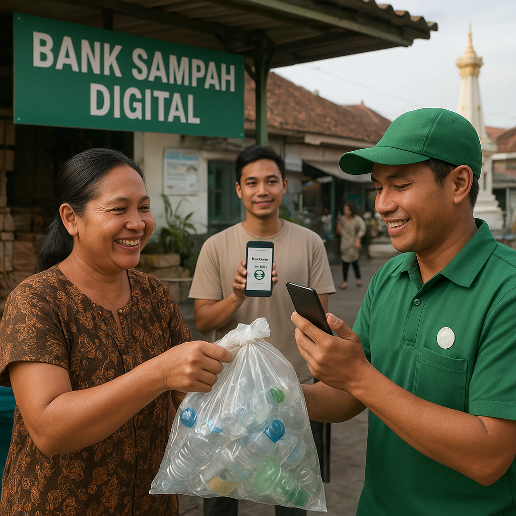 Bank Sampah Digital di Yogyakarta: Kripto untuk Lingkungan
