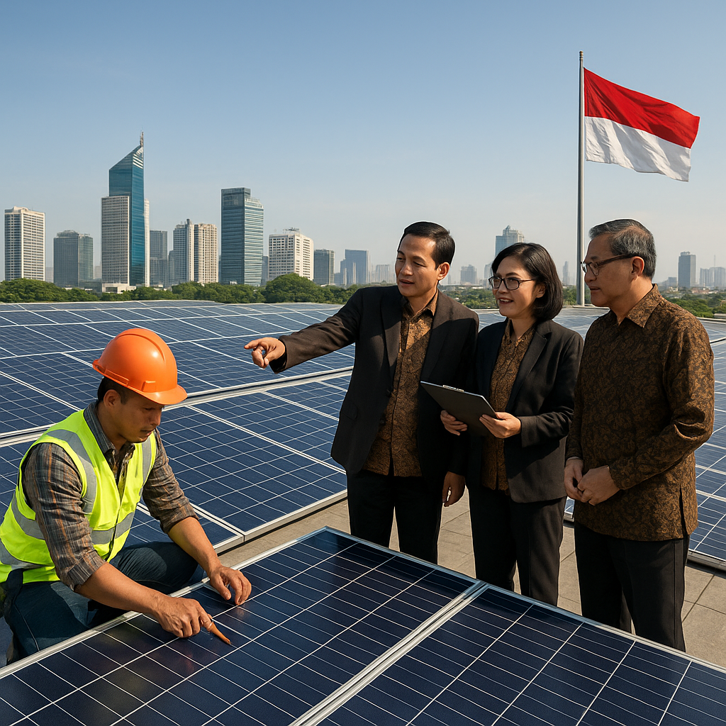 Pemerintah Dorong Pengembangan Energi Surya di Atap Gedung Perkantoran