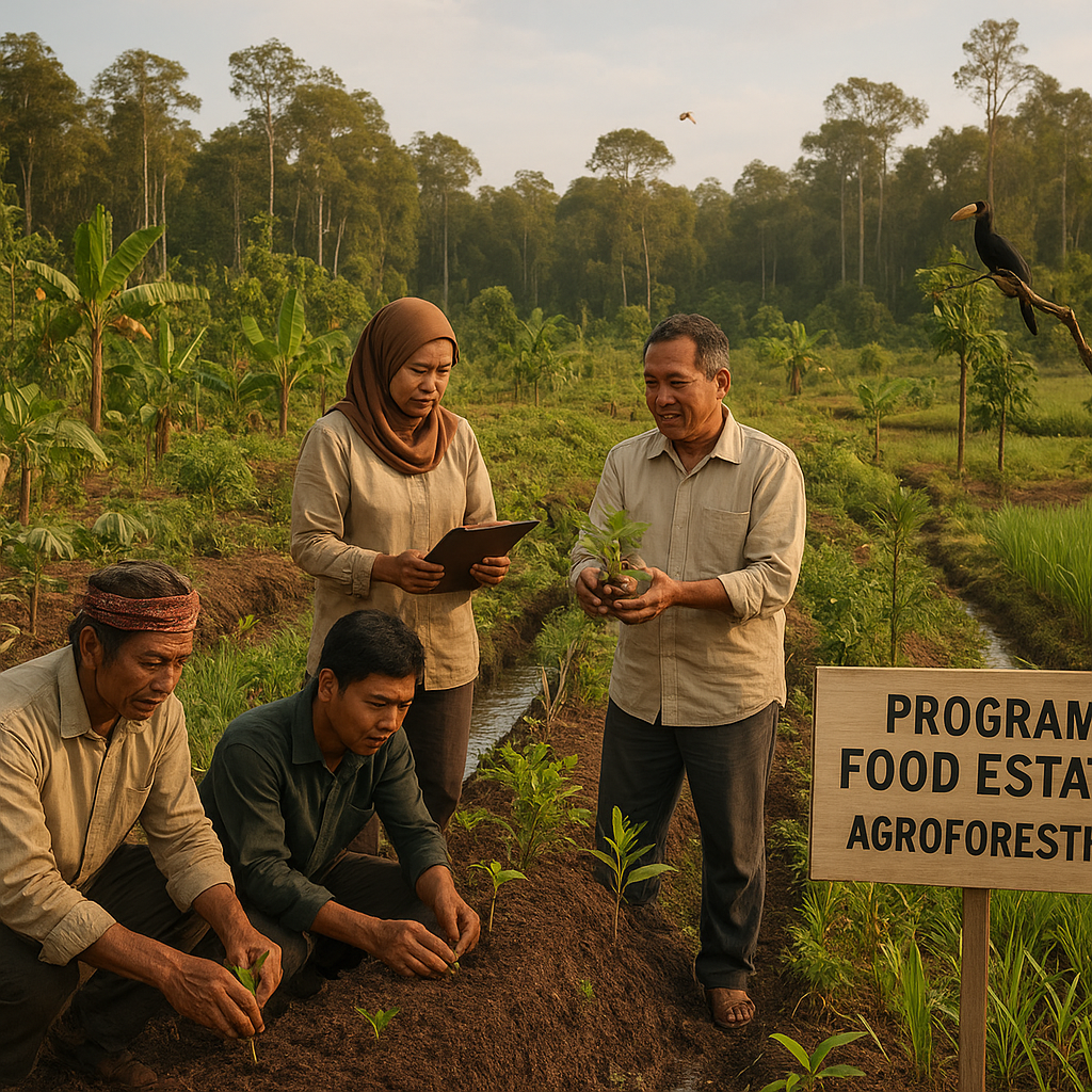 Program 'Food Estate' di Kalimantan Tengah Terintegrasi dengan Agroforestri untuk Jaga Biodiversitas