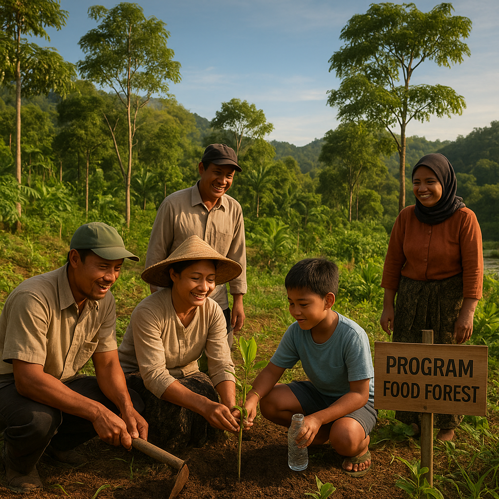 Program "Food Forest" di Kalimantan Pulihkan Lahan Terdegradasi sekaligus Jadi Sumber Pangan dan Obat Tradisional