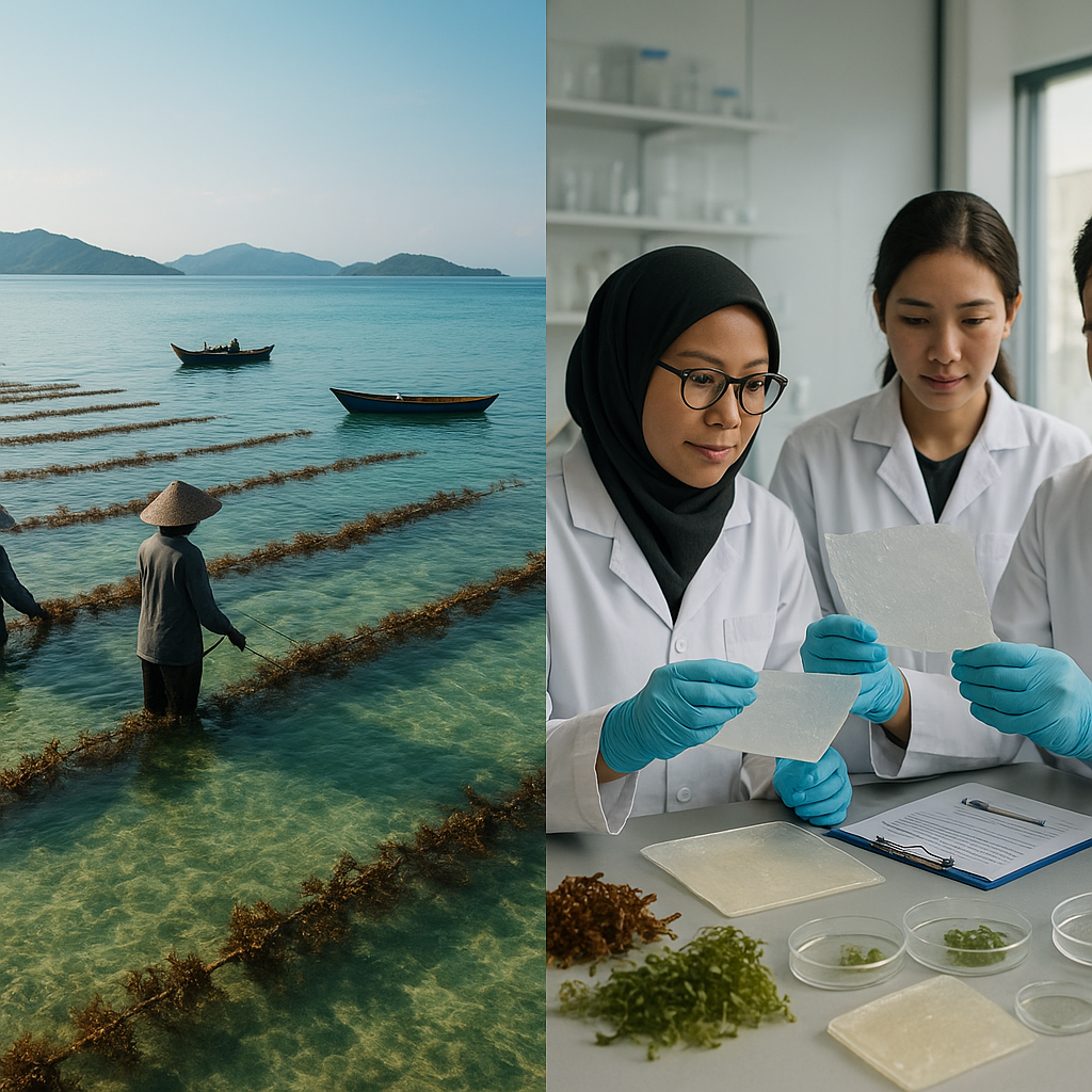 Inovasi Bioplastik dari Rumput Laut oleh Startup Indonesia, Kurangi Ketergantungan Plastik Fosil