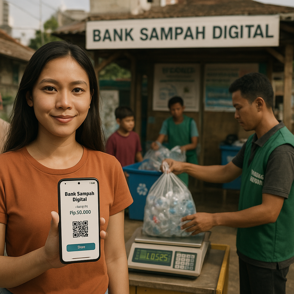 Bank Sampah Digital: Inovasi Fintech Tingkatkan Nilai Ekonomi Sampah di Perkotaan