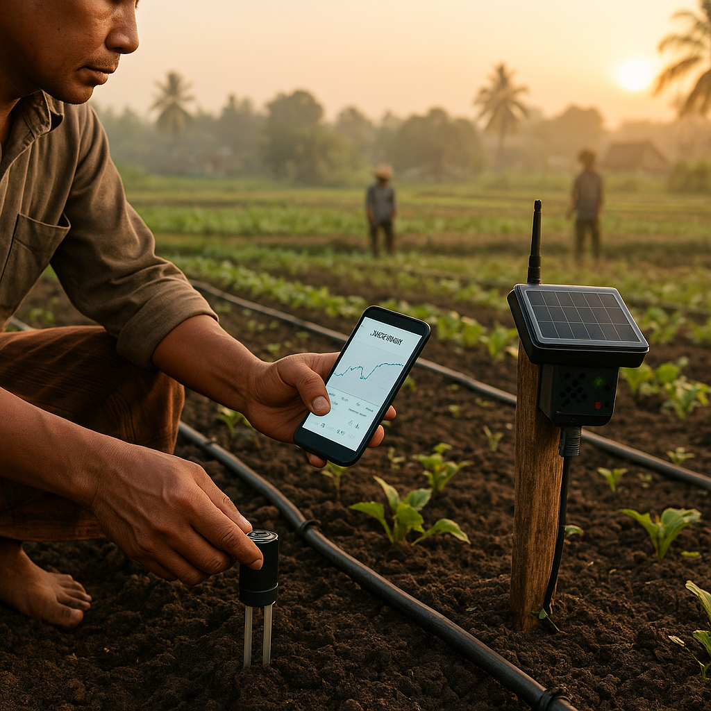 Inovasi Sistem Irigasi Otomatis Berbasis Sensor untuk Efisiensi Air