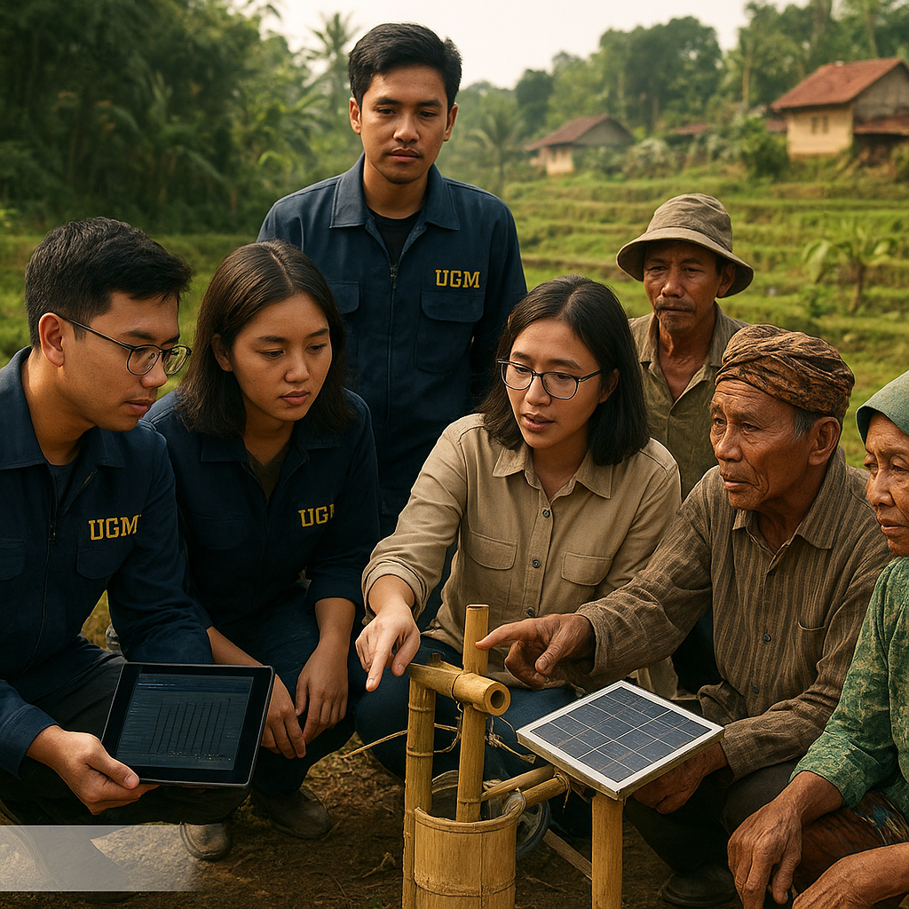 Mahasiswa UGM Kembangkan Riset Teknologi Tepat Guna dan Kearifan Lokal untuk Mitigasi Krisis Iklim
