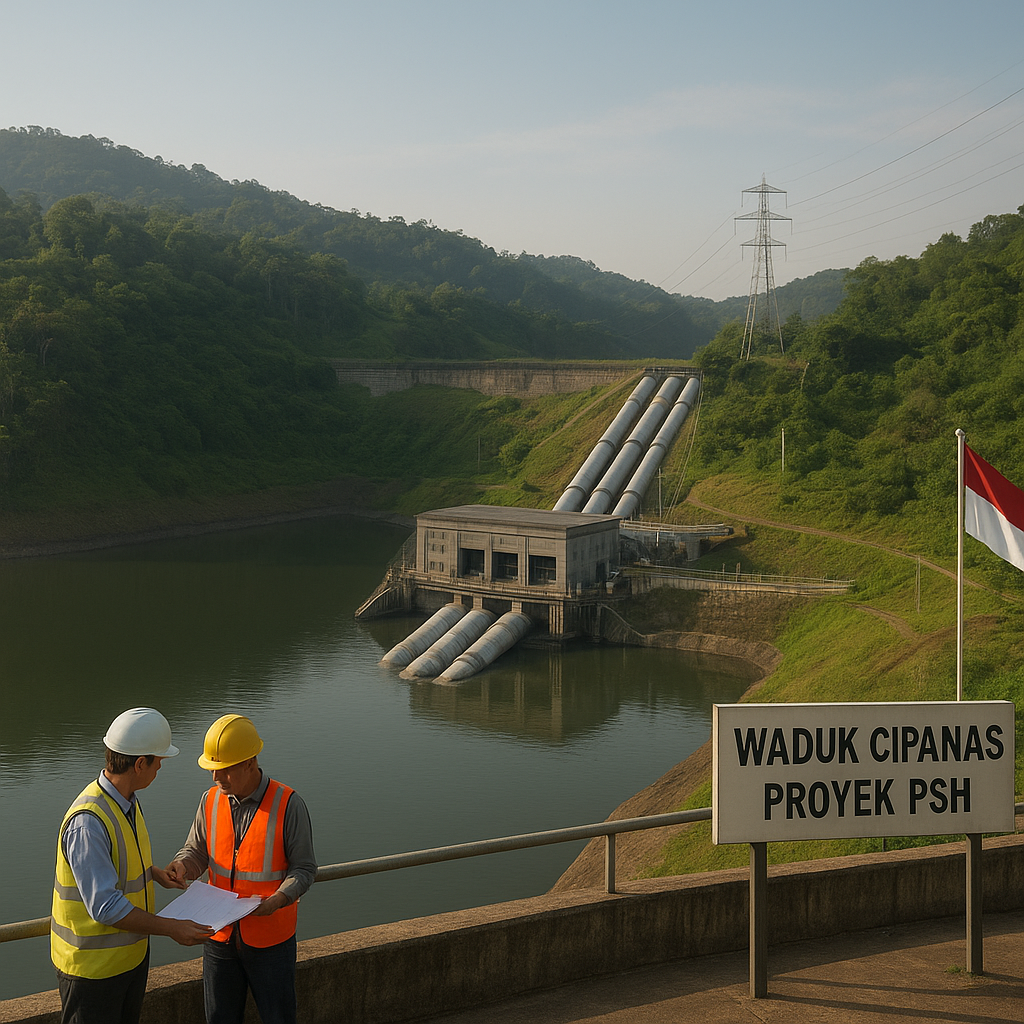Waduk Cipanas: Terobosan Teknologi Penyimpanan Energi Terbarukan di Jawa Barat