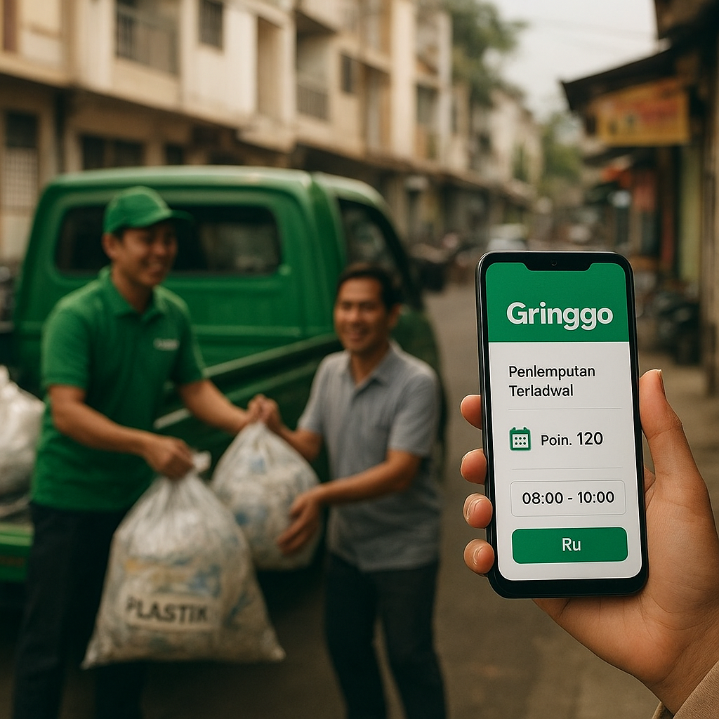 Bank Sampah Digital 'Gringgo' Tumbuhkan Ekonomi Sirkular di Masyarakat Urban