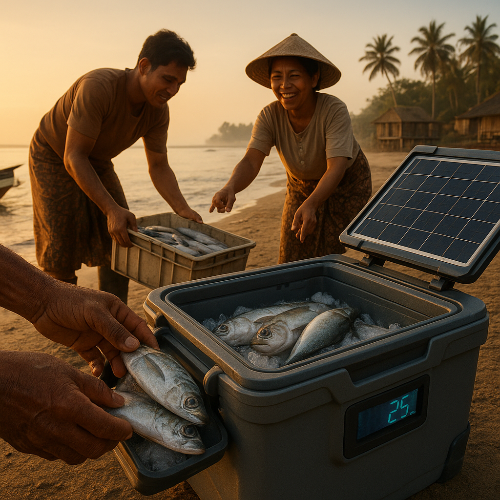 Solar Cooler: Teknologi Pengawetan Ikan Tenaga Surya untuk Nelayan Terpencil