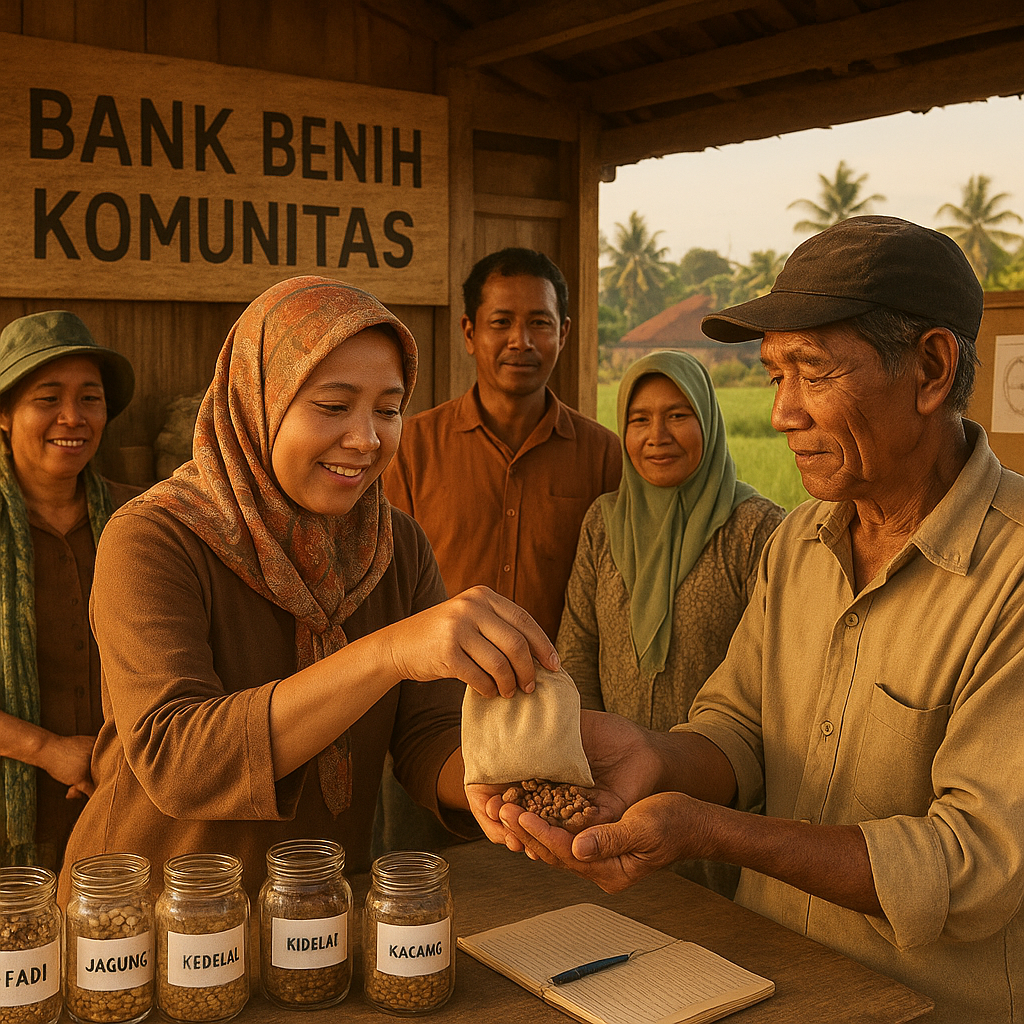 Inisiatif 'Bank Benih' Komunitas untuk Lestarikan Varietas Pangan Lokal