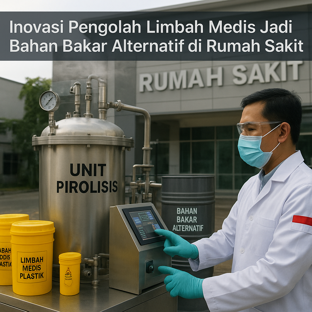 Inovasi Pengolah Limbah Medis Jadi Bahan Bakar Alternatif di Rumah Sakit