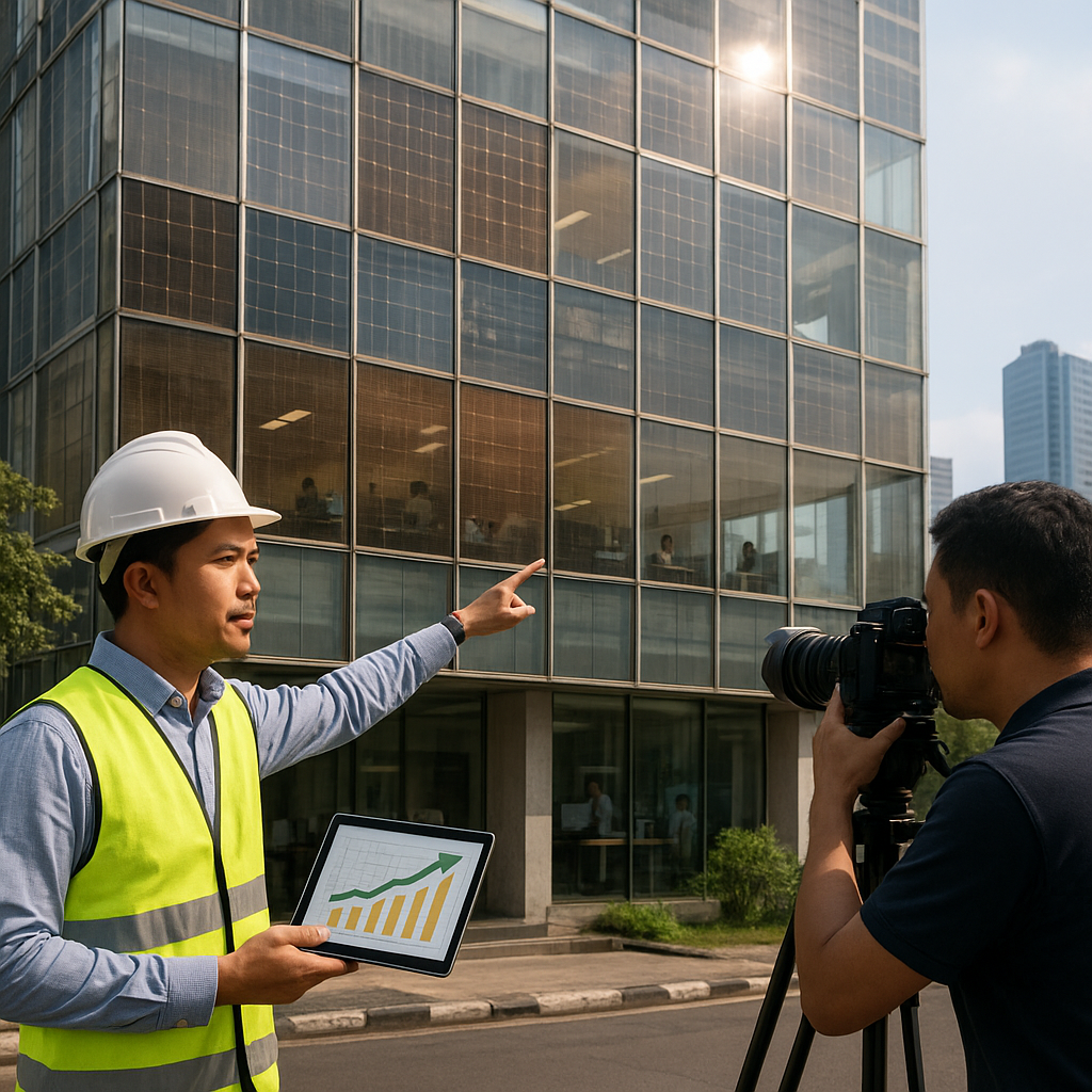 Inovasi Panel Surya Transparan untuk Bangunan Hemat Energi dan Hasilkan Listrik