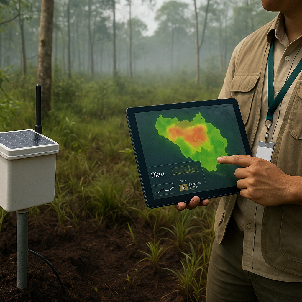 Sistem Peringatan Dini Kebakaran Hutan & Gambut Berbasis AI dan Sensor IoT
