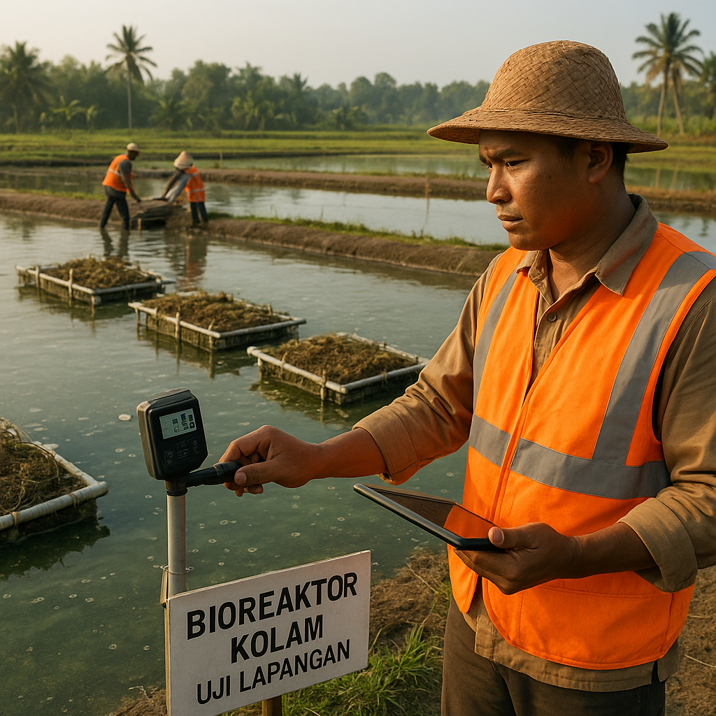 Inovasi Bioreaktor Kolam untuk Penyerapan Limbah Pupuk dan Pemulihan Ekosistem Tambak