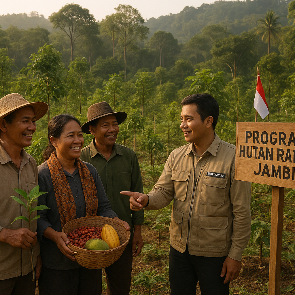 Program 'Hutan Rakyat' di Jambi Buktikan Perlindungan Hutan dan Peningkatan Pendapatan Berjalan Beriringan