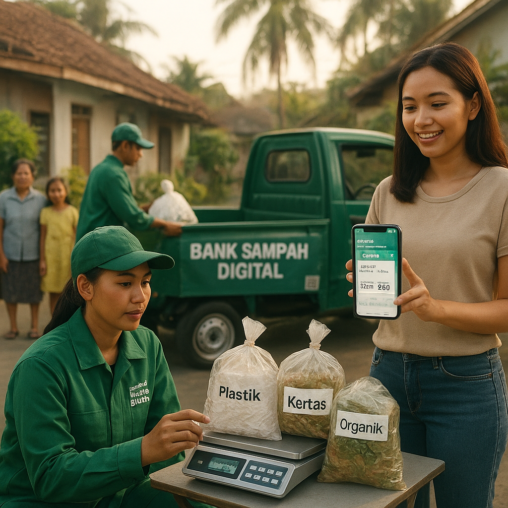 Bank Sampah Digital: Aplikasi Daur Ulang yang Tingkatkan Nilai Ekonomi Sampah