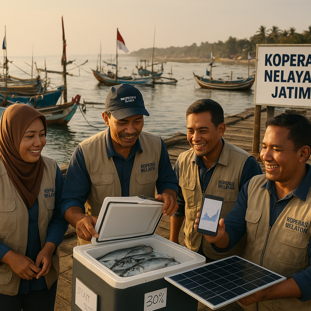 Koperasi Nelayan di Jawa Timur Adopsi Teknologi Chill untuk Kurangi Susut Hasil Tangkapan