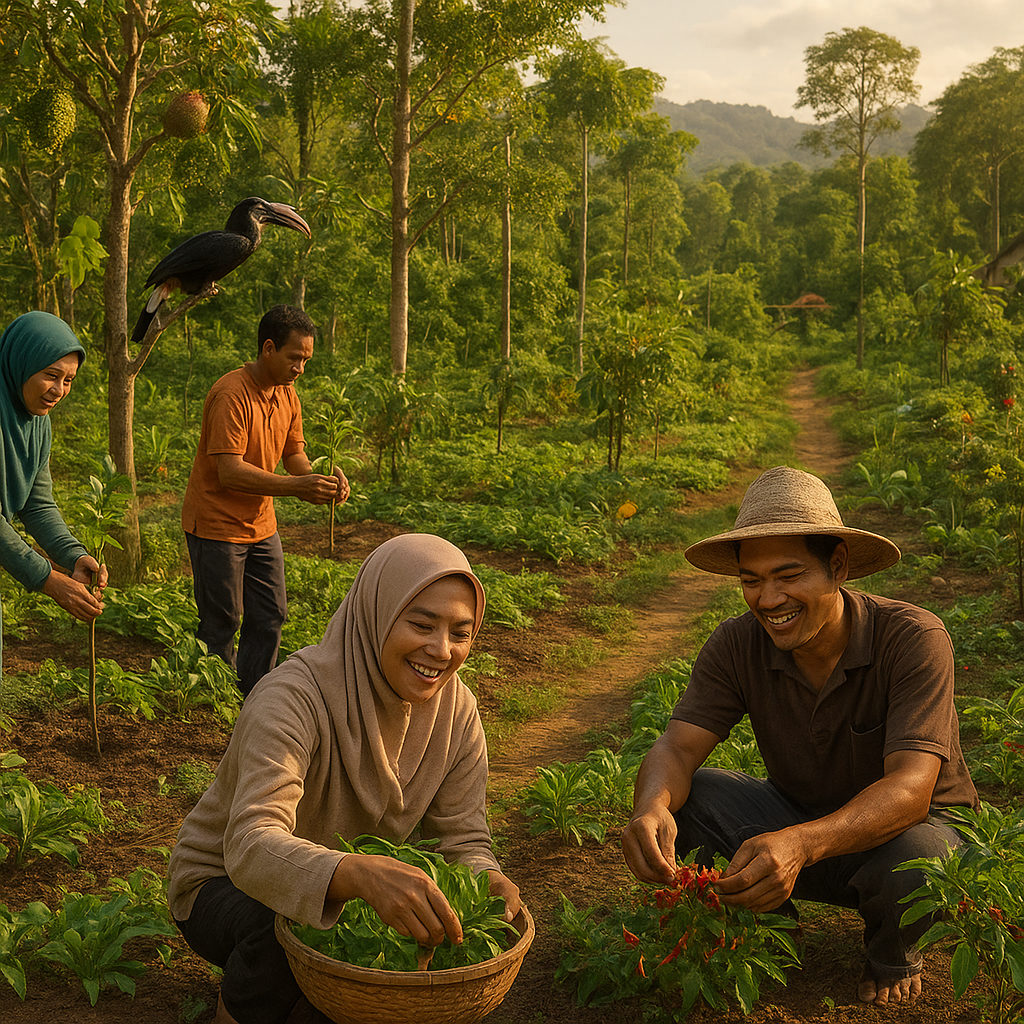 Konsep 'Hutan Pangan' di Kalimantan Barat Dukung Ketahanan Pangan dan Konservasi Biodiversitas