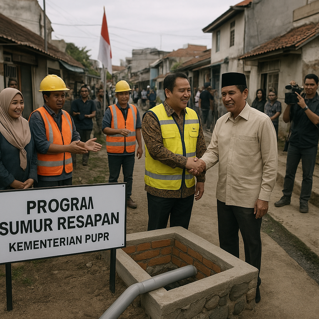 Kementerian PUPR Luncurkan Program 'Sumur Resapan' untuk Atasi Krisis Air di 100 Kota