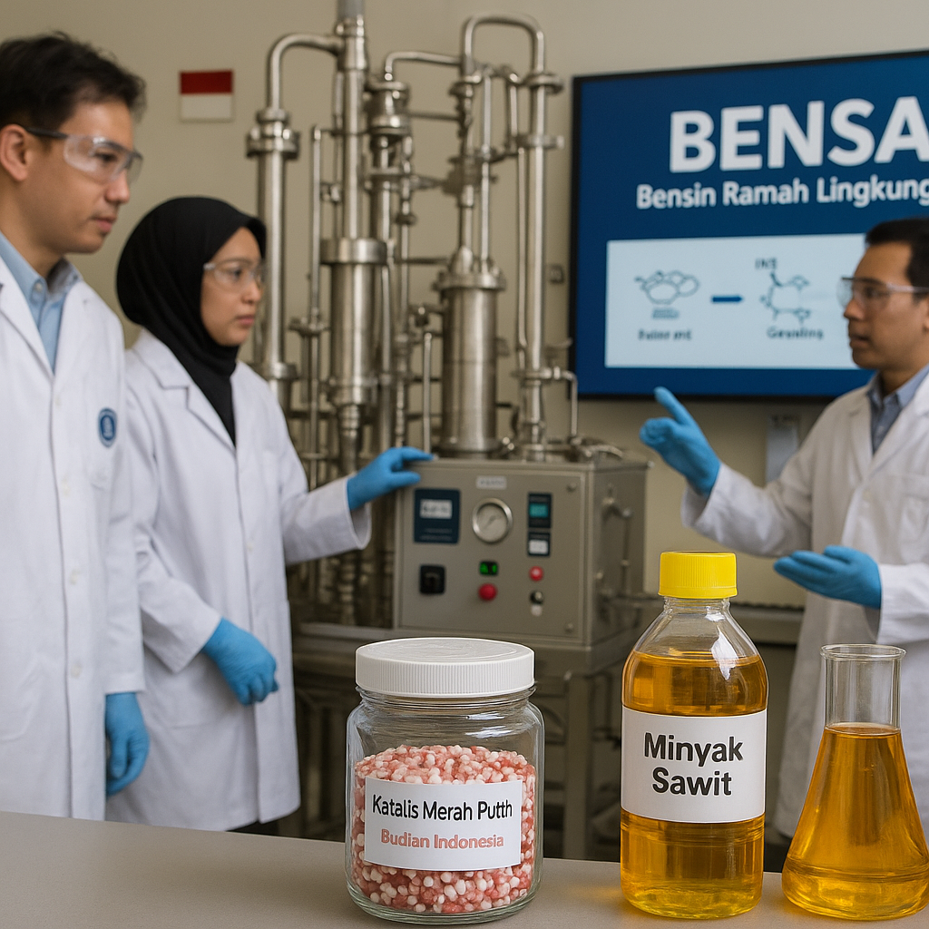 ITB Kembangkan 'BENSA', Inovasi Bensin Ramah Lingkungan dari Minyak Sawit