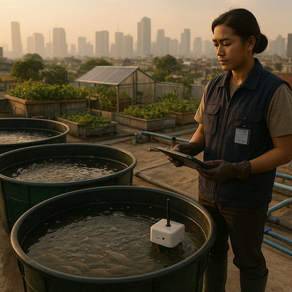 Teknologi Bioflok dan IoT Tingkatkan Efisiensi Budidaya Ikan di Lahan Sempit Perkotaan