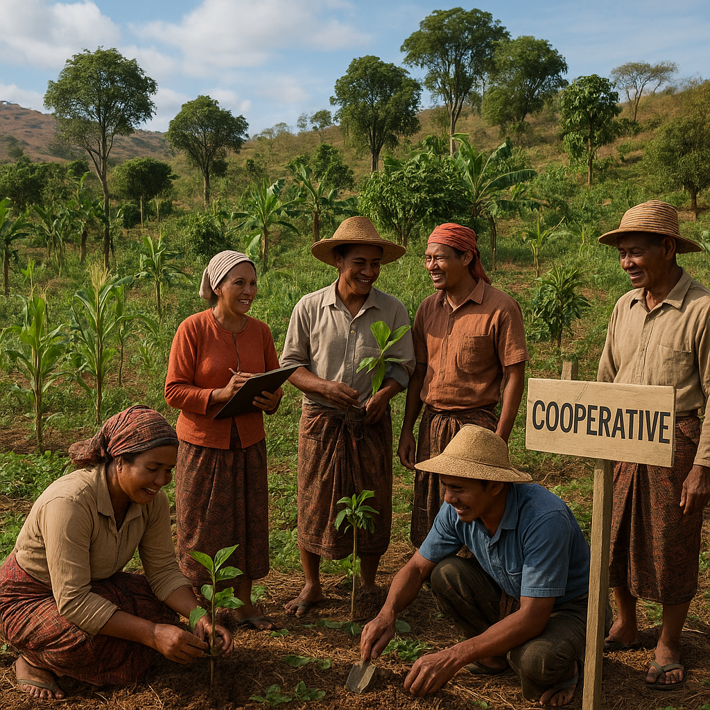 Koperasi di NTT Sukses Kembangkan Pertanian Regeneratif dengan Pola Agroforestri
