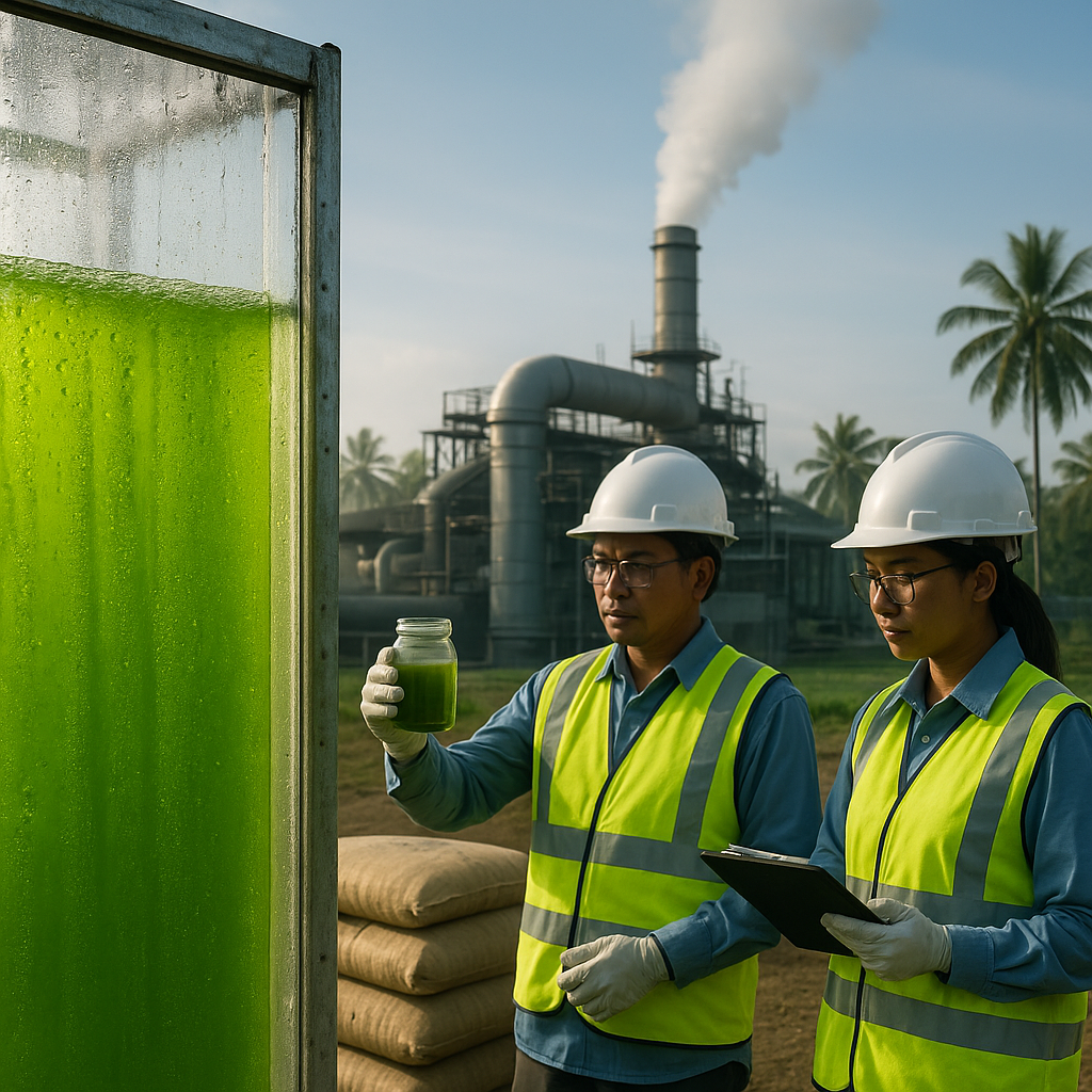Teknologi Bioreaktor Mikroalga untuk Serap Polusi dan Hasilkan Pakan Ternak