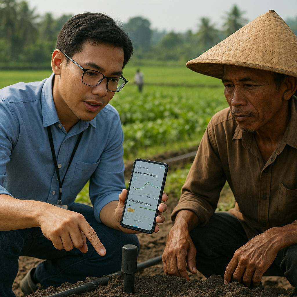 Startup Agri-Tech Rancang Sensor IoT untuk Optimasi Irigasi dan Kurangi Pemborosan Air Pertanian