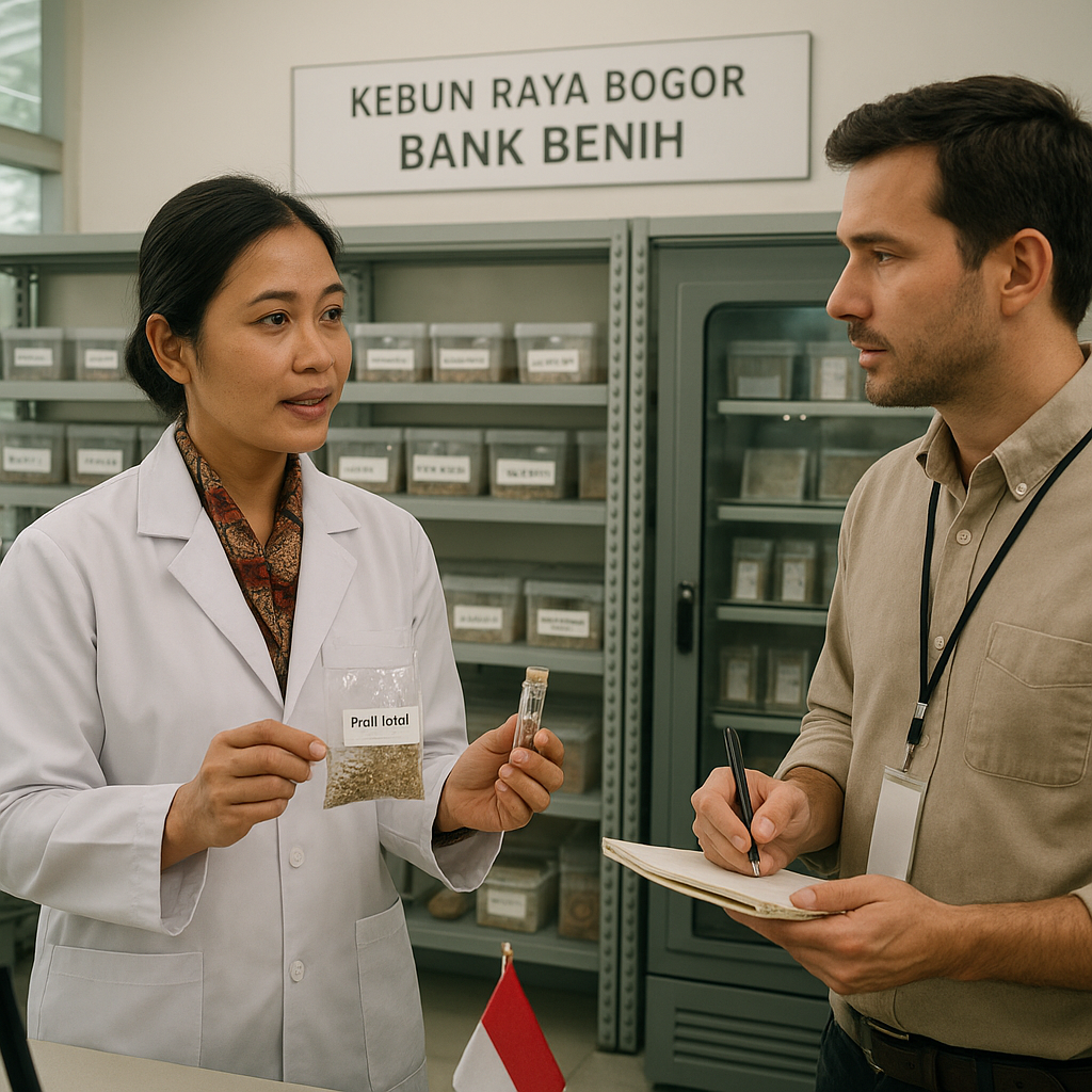 Kebun Raya Bogor Kembangkan Bank Benih untuk Konservasi Tanaman Pangan Langka
