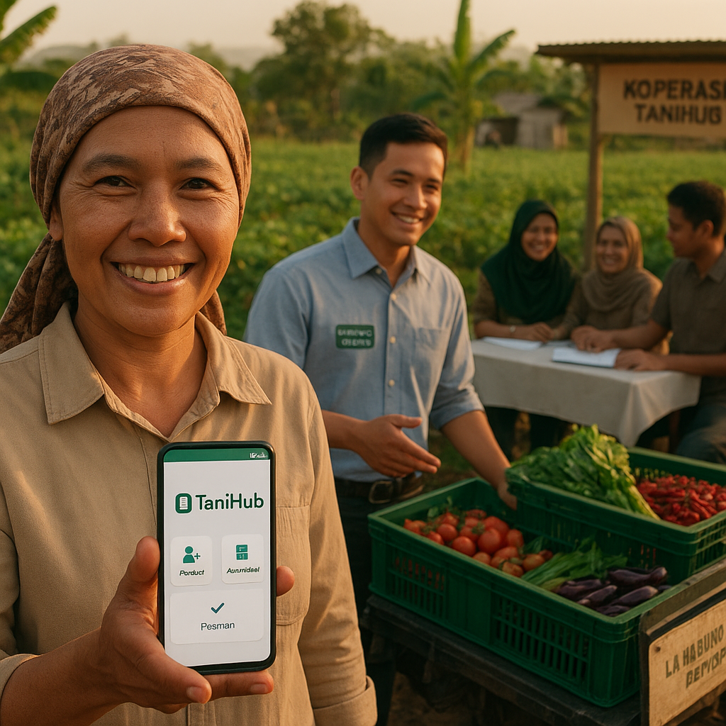 Koperasi Digital TaniHub Perkuat Rantai Pasok dan Tingkatkan Pendapatan Petani Hortikultura