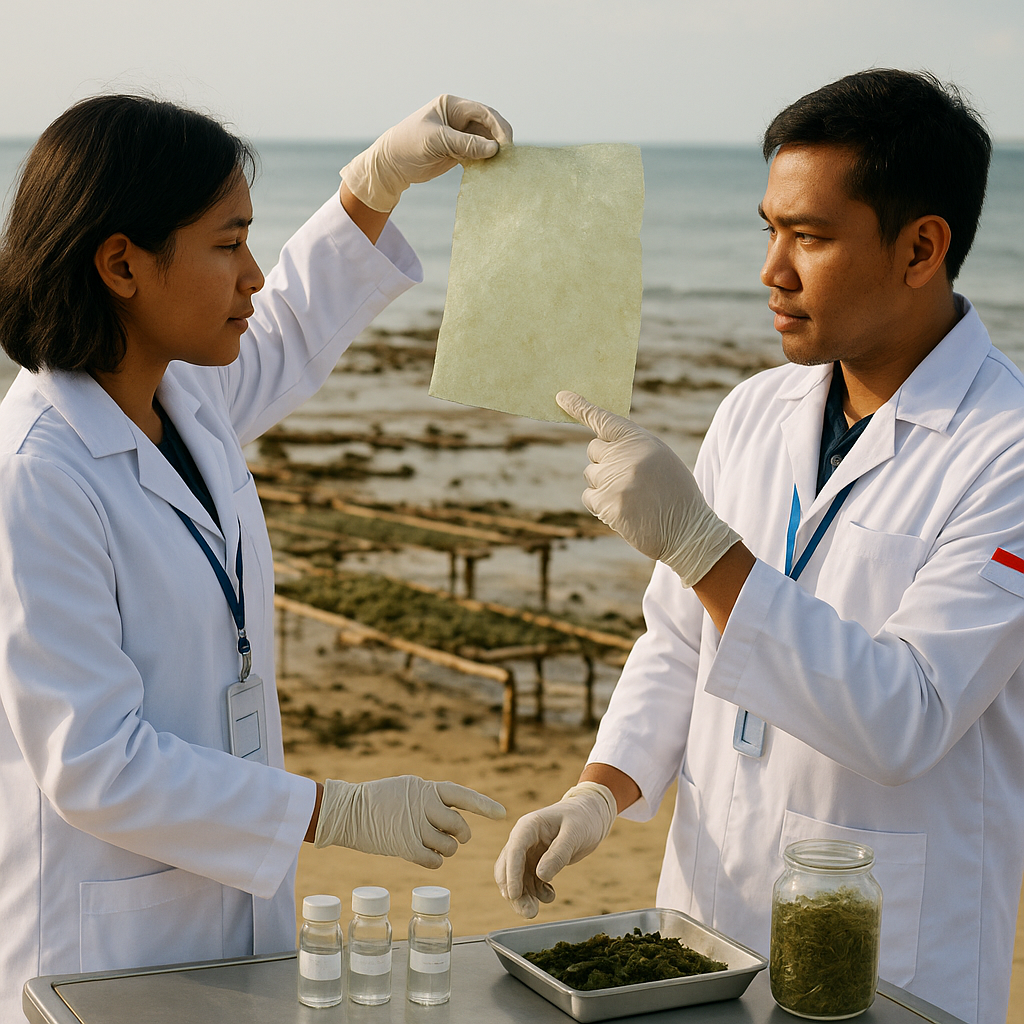 Bioplastik dari Rumput Laut sebagai Alternatif Ramah Lingkungan
