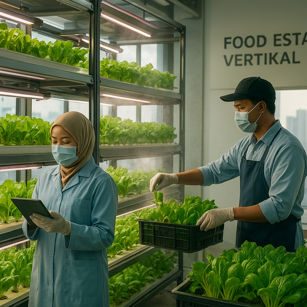 Konsep 'Food Estate' Vertikal di Perkotaan Jakarta Tingkatkan Akses Pangan Segar