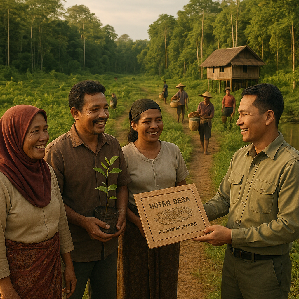 Program 'Hutan Desa' di Kalimantan Selatan Sukses Kurangi Kebakaran dan Tingkatkan Ekonomi Warga