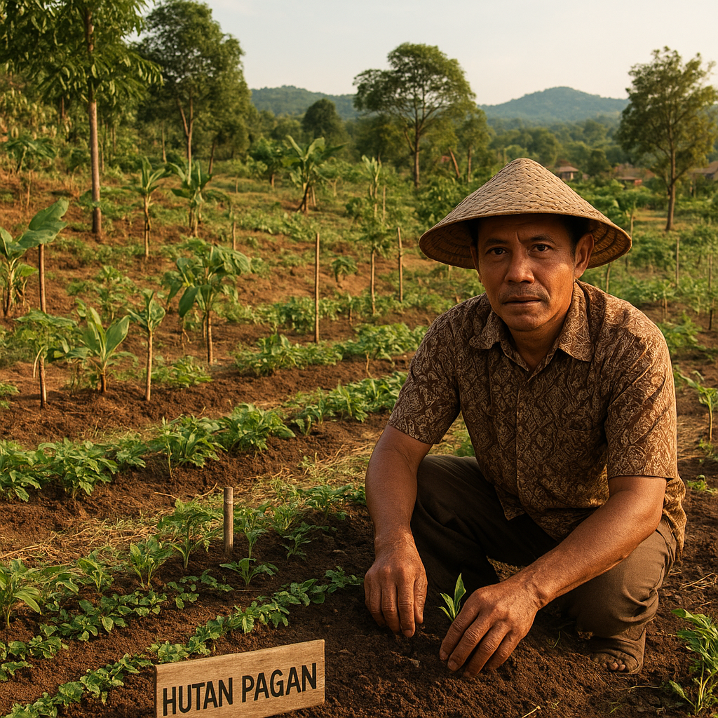 Konsep 'Hutan Pangan' di Lahan Kritis Kembali Dikembangkan untuk Atasi Rawan Pangant